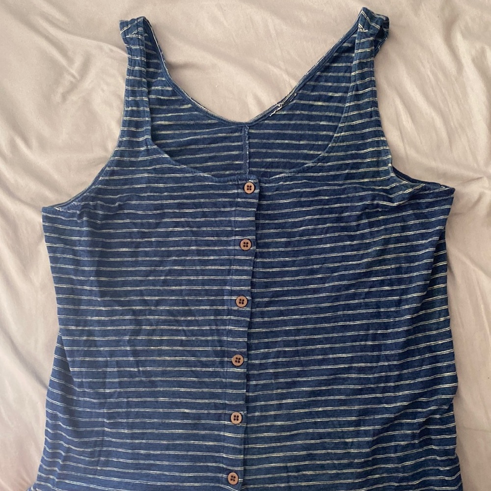 Casual Stripped Tank | Size M